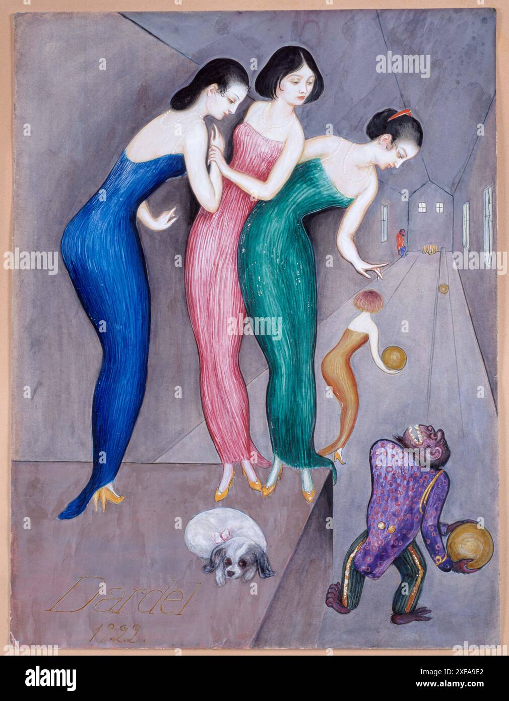 Träume und Fantasien 1922 Nils von Dardel, Stockfoto