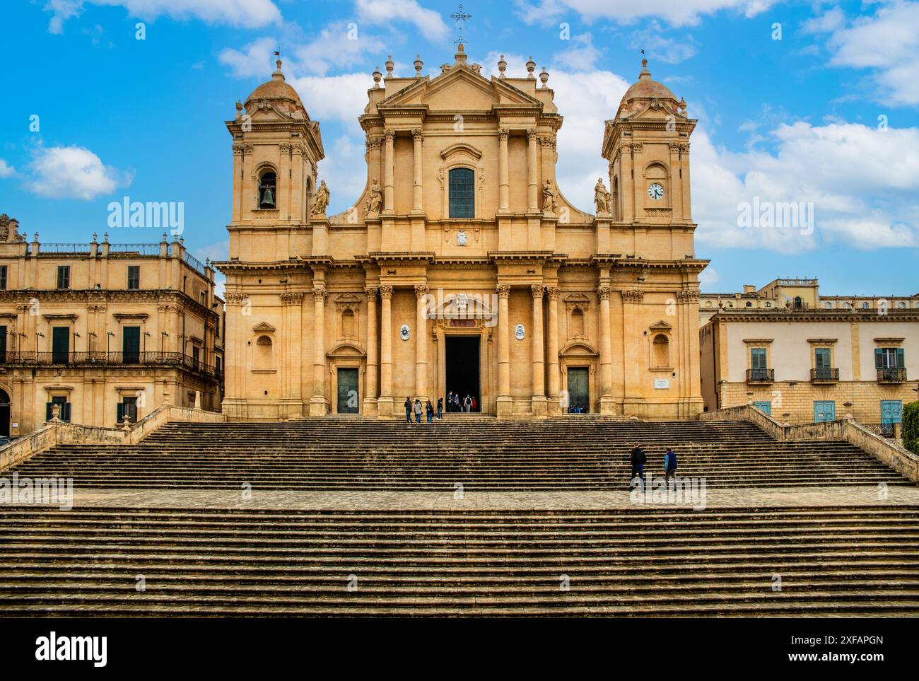 Geographie / Reisen, Italien, Sizilien, Noto, Kathedrale von San Nicolo, ADDITIONAL-RIGHTS-CLEARANCE-INFO-NOT-AVAILABLE Stockfoto