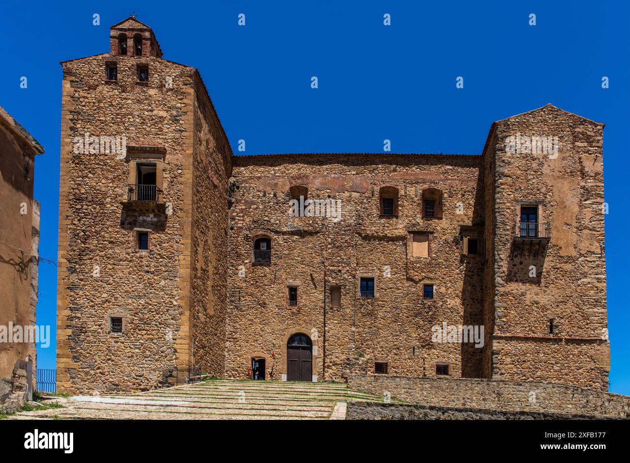 Geografie / Reise, Italien, Sizilien, Schloss, ADDITIONAL-RIGHTS-CLEARANCE-INFO-NOT-AVAILABLE Stockfoto