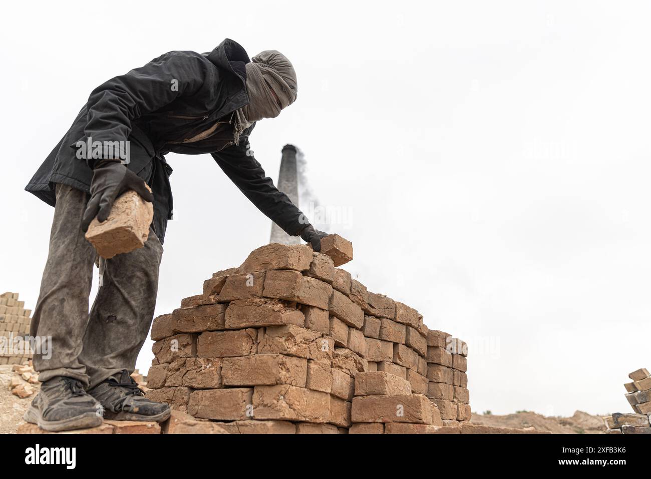 Das tägliche Leben in den Ecken Afghanistans Stockfoto