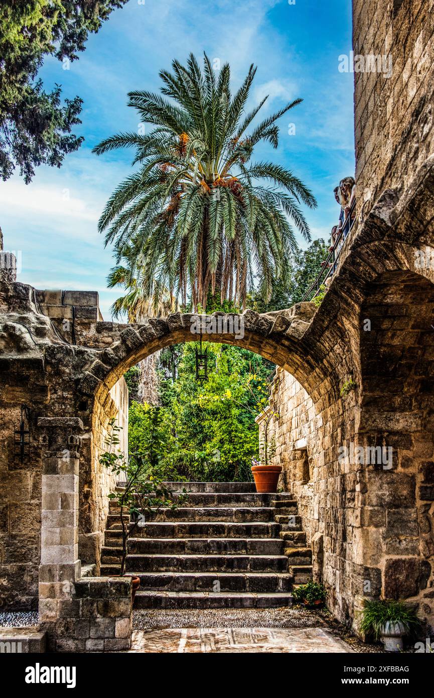 Geografie / Reisen, Griechenland, Rhodos, Rhodos-Stadt, Altstadt, ARCHÄOLOGISCHES MUSEUM, ZUSÄTZLICHE RECHTE-CLEARANCE-INFO-NICHT-VERFÜGBAR Stockfoto