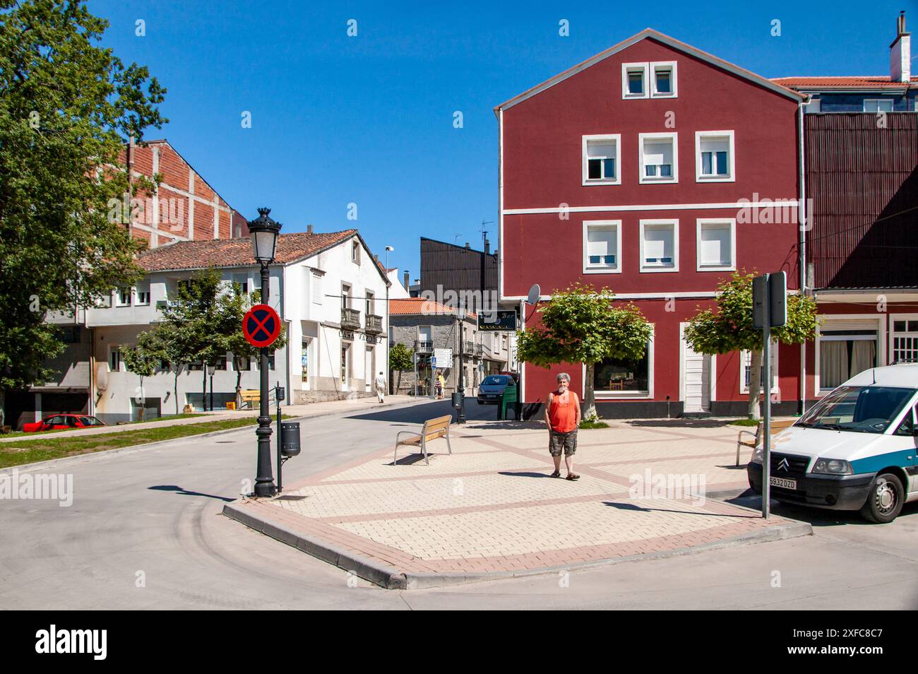 Monterosso in der Provinz Lugo, Galicien, Spanien Stockfoto