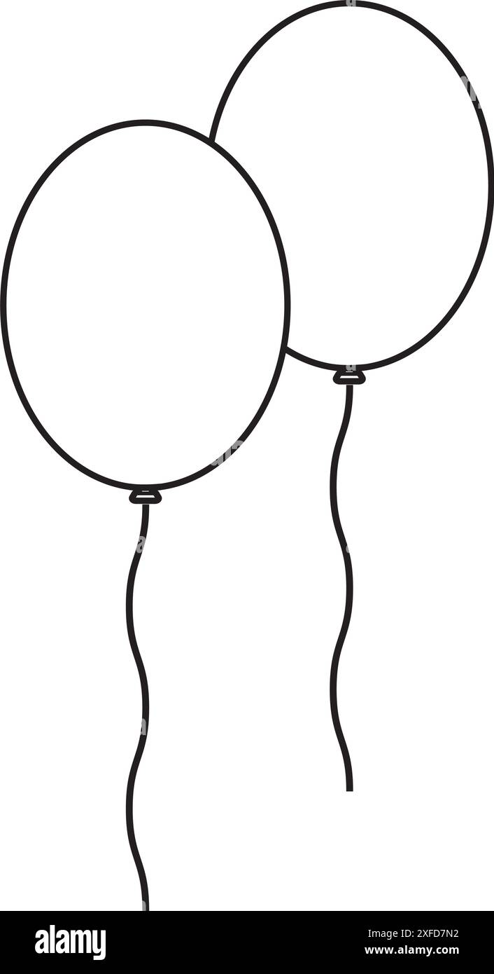 Symbolvektor-Illustration des Stücklistensymbols Stock Vektor