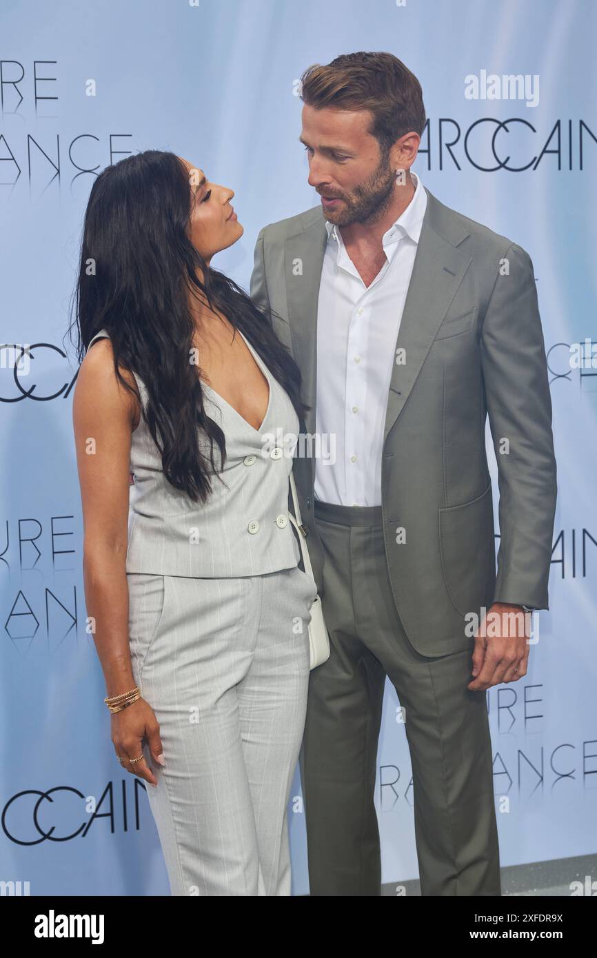 Amira Pocher und Christian Dueren Marc Cain Fashion Show PURE RADIANE