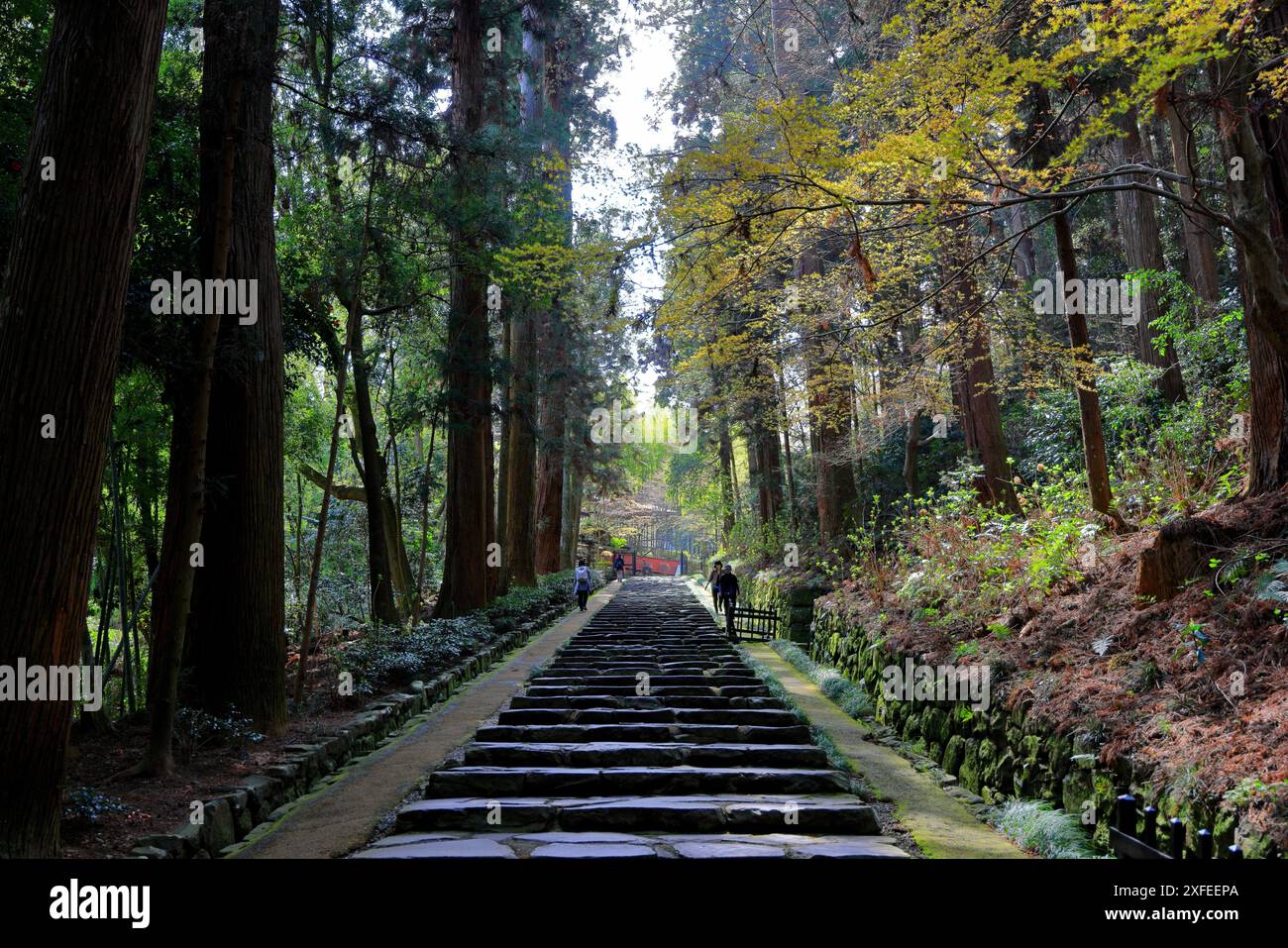 Zuihoden (Grab von Date Masamune), Grab eines Feudalherrn aus der Edo-Zeit in Otamayashita, Aoba Ward, Sendai, Miyagi, Japan Stockfoto