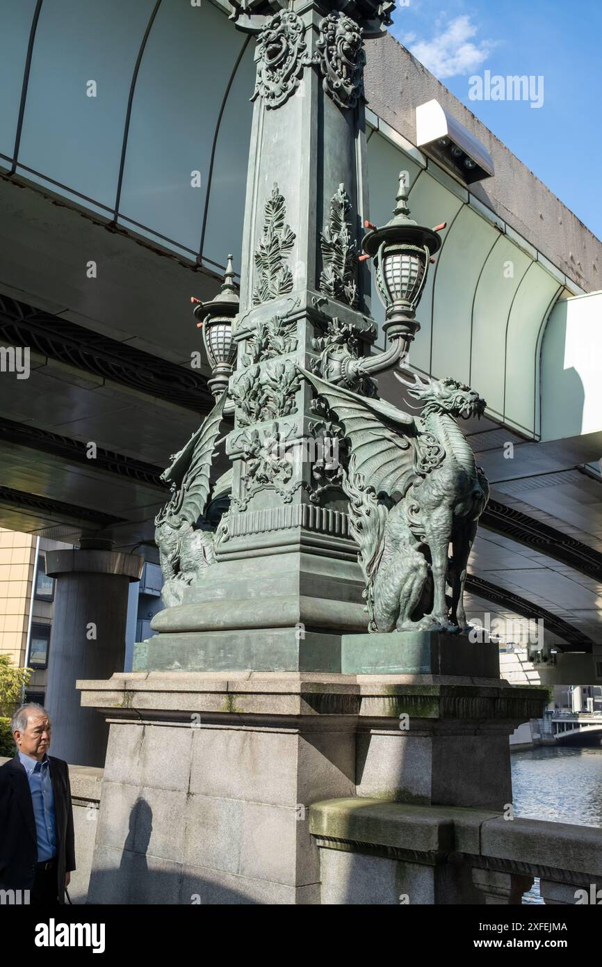 Nihonbashi Brücke Tokuo Japan Stockfoto