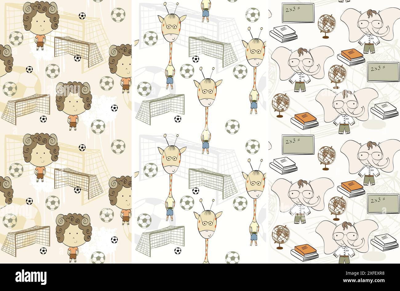 nahtlose Muster Stock Vektor