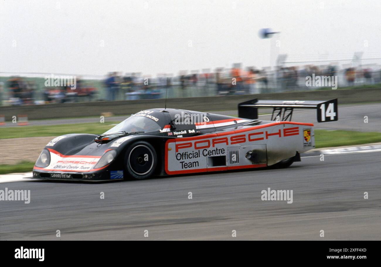 Porsche 962C Bell/Needell Autosport 1000K 1988 Stockfoto