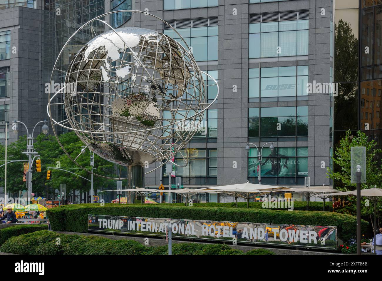 Das Trump International Hotel and Tower ist ein 664 Meter großer Wohnkomplex an der 721–725 Fifth Avenue im Stadtteil Midtown Manhattan von New Yo Stockfoto
