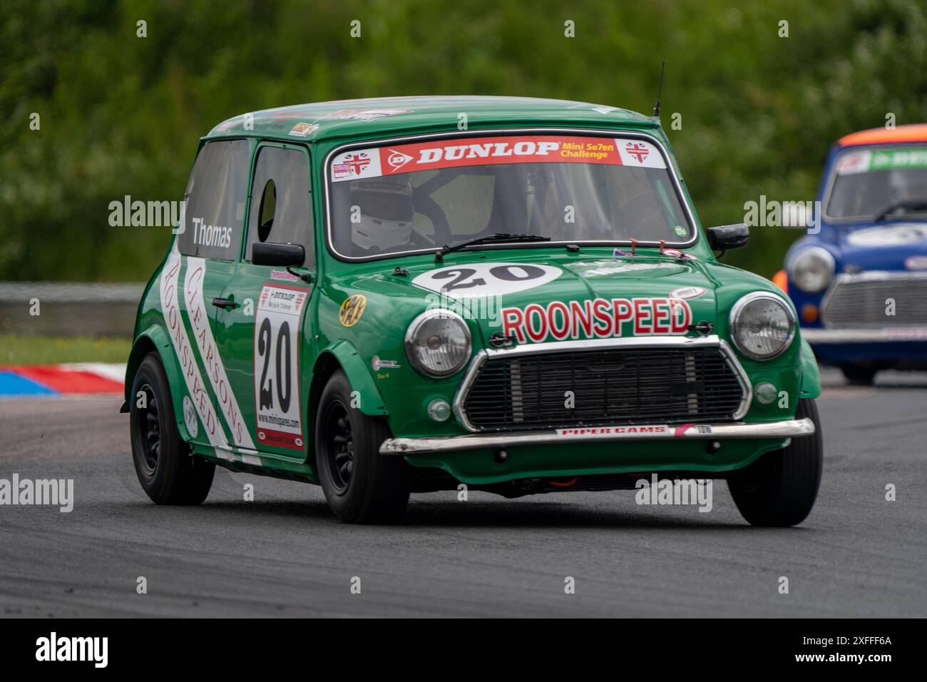 Andover, Hampshire - 7. Juni 2024: Dunlop Mini Se7en Challenge unterstützt von Mini Spares Stockfoto