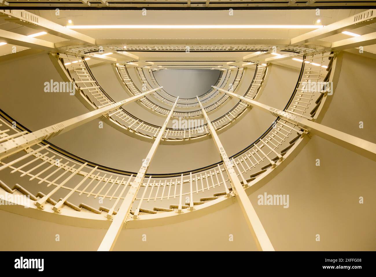 Wien, Österreich - Postbank von Otto Wagner Stockfoto