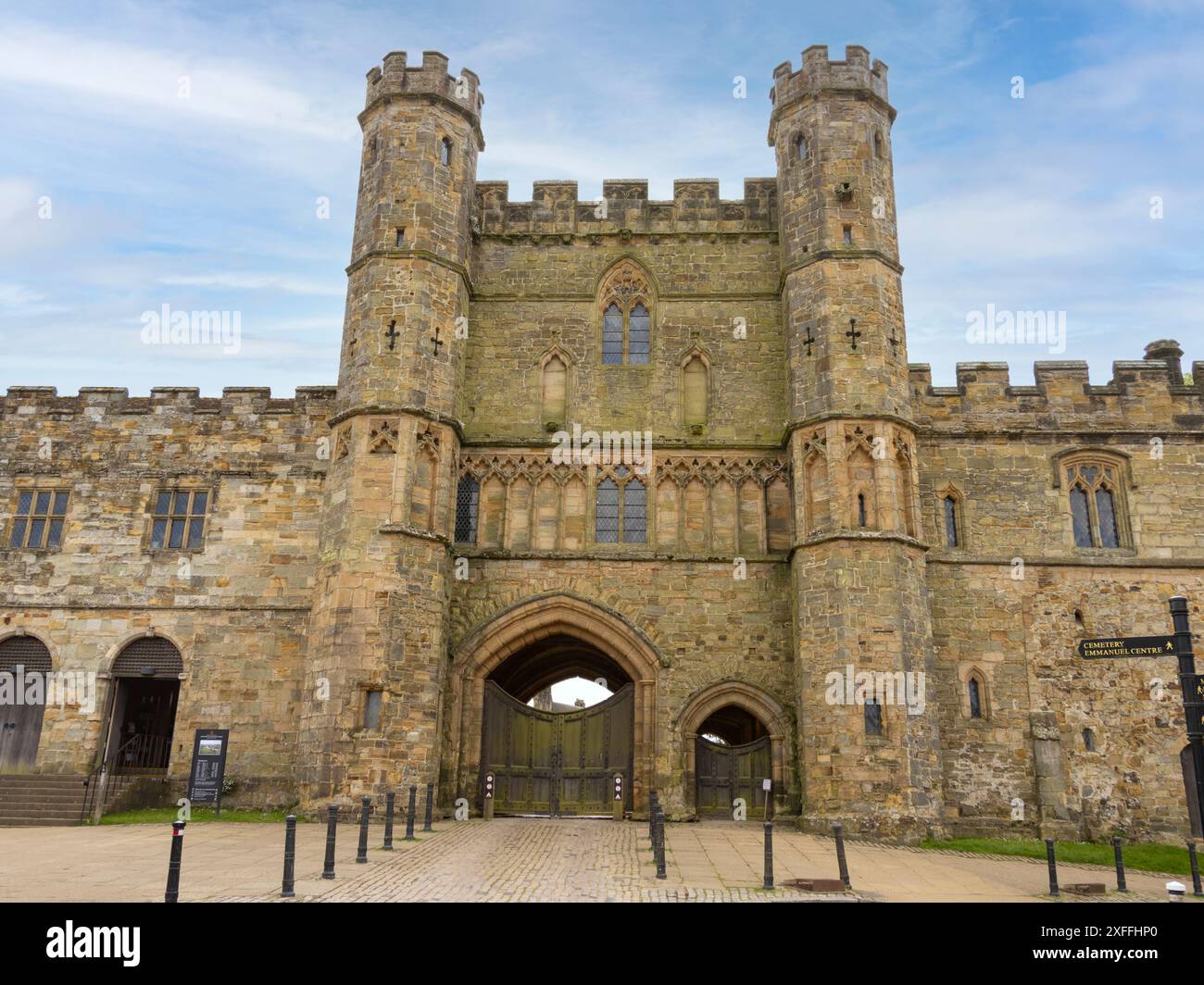 Battle Abbey, Hastings East sussex. England Großbritannien Stockfoto