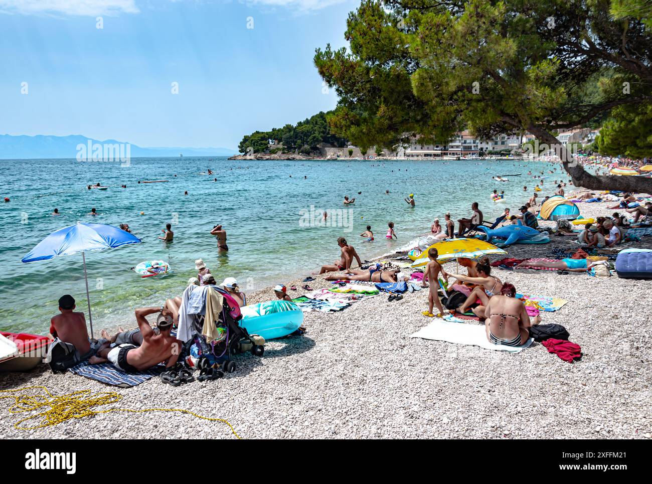 Donja Vala Beach Stockfoto