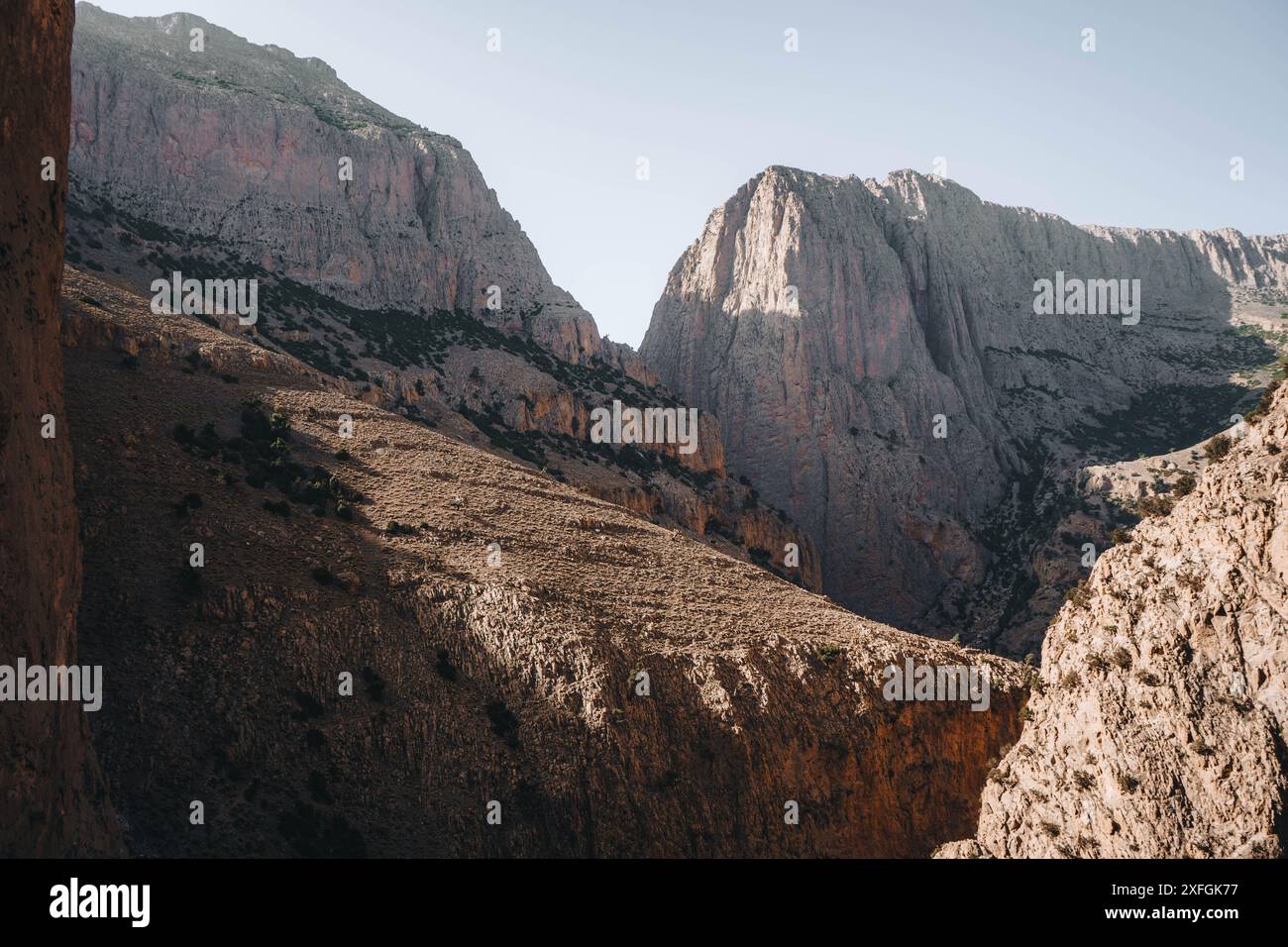 Taghia zawyat Ahansal - Tadla Azilal Marokko. Stockfoto