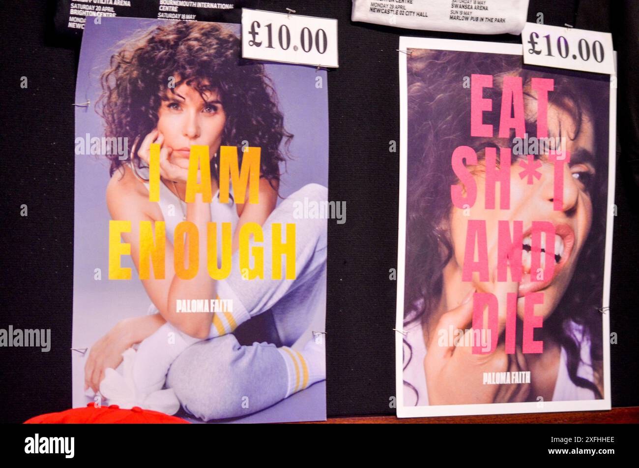 London, UK, 03.07.2024, Paloma Faith debütierte 2009 mit ihren Hits Stone Cold Sober und New York. 2014 veröffentlichte Faith ihren Hit Only Love Can Hurt Like This, der seitdem mit mehreren Platin-Auszeichnungen ausgezeichnet wurde. Die in Hackney geborene Sängerin greift auf verschiedene Einflüsse aus ihrer Vergangenheit zurück. Paloma ist derzeit auf der „The Glorification of Sadness Tour“. "Credit: Kingsley Davis/Alamy Live News Stockfoto London, UK, 03.07.2024, Paloma Faith debütierte 2009 mit ihren Hits Stone Cold Sober und New York. 2014 veröffentlichte Faith ihren Hit Only Love Can Hurt Like This, der seitdem mit mehreren Platin-Auszeichnungen ausgezeichnet wurde. Die in Hackney geborene Sängerin greift auf verschiedene Einflüsse aus ihrer Vergangenheit zurück. Paloma ist derzeit auf der „The Glorification of Sadness Tour“. "Credit: Kingsley Davis/Alamy Live News Stockfoto