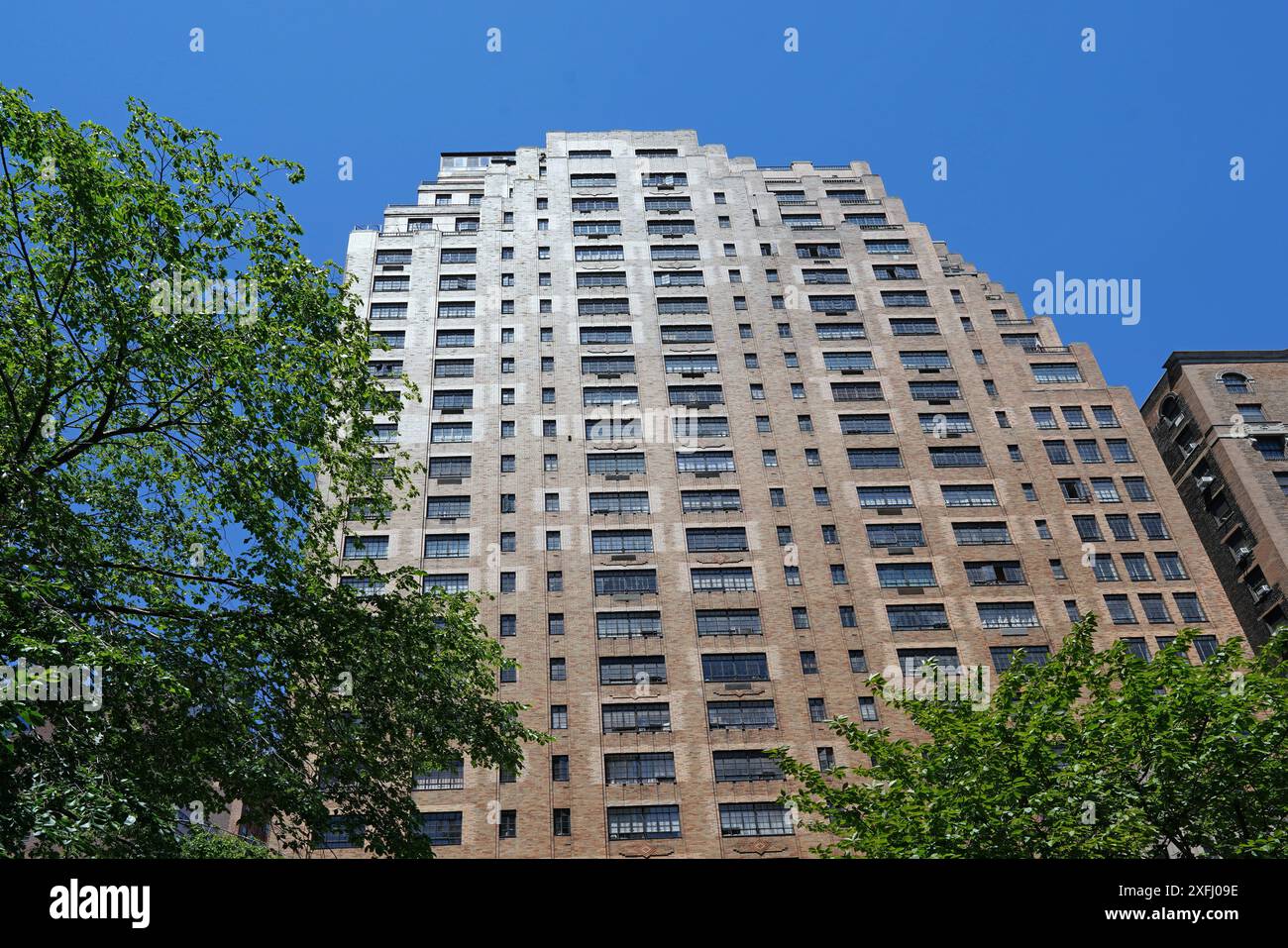 Manhattan, Appartementhäuser auf der Park Avenue Stockfoto