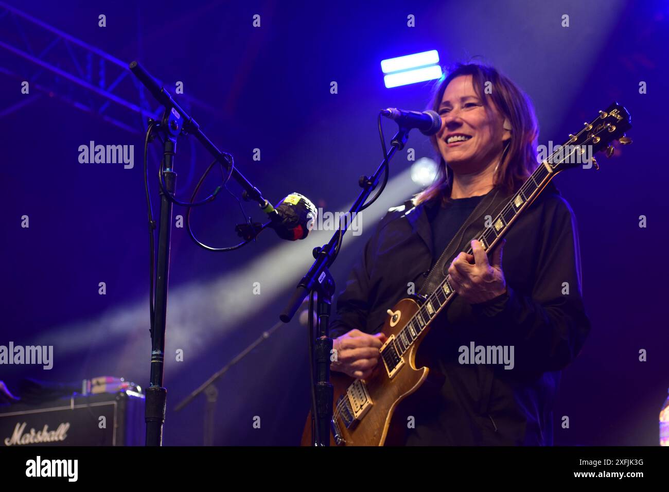 Alternative Rockband The Breeders at Bristol Sounds, Bristol, UK. Juni 30 2024. Stockfoto