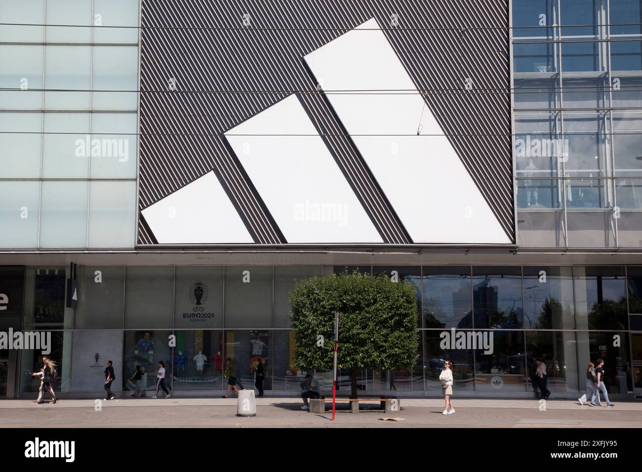 Adidas Brand Center Warschau Stockfoto