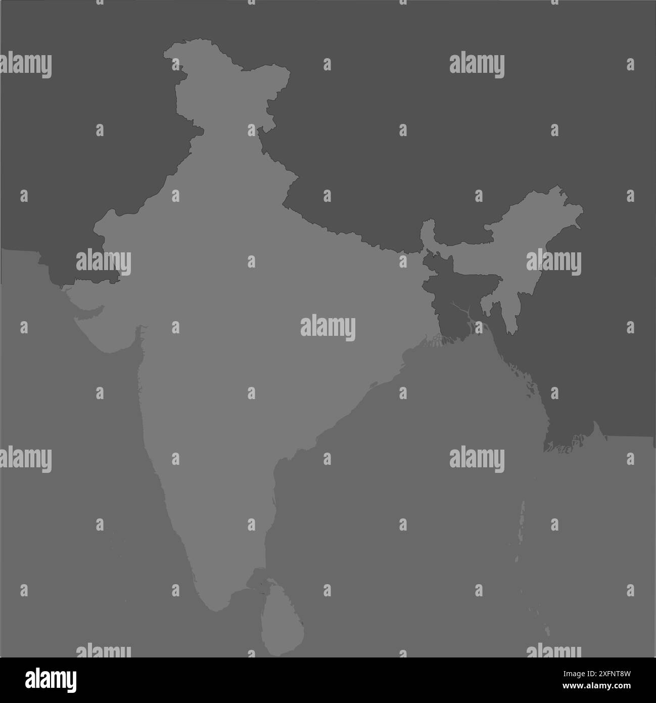 Karte Indien, Farbe der offiziellen Indischen Flagge, Land Indischer atlas Region, Flagge vom 26. Januar, Flagge vom 15. august, patriotischer Slogan Indiens, Tiranga Stock Vektor