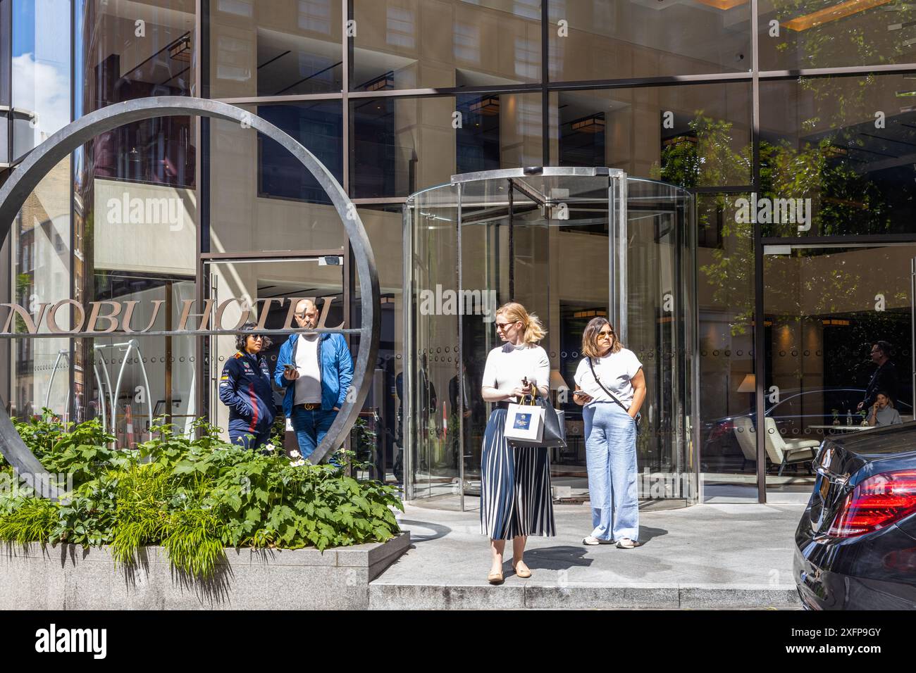 Nobu Hotel London Portman Square fünf Sterne Luxus London England Großbritannien Stockfoto