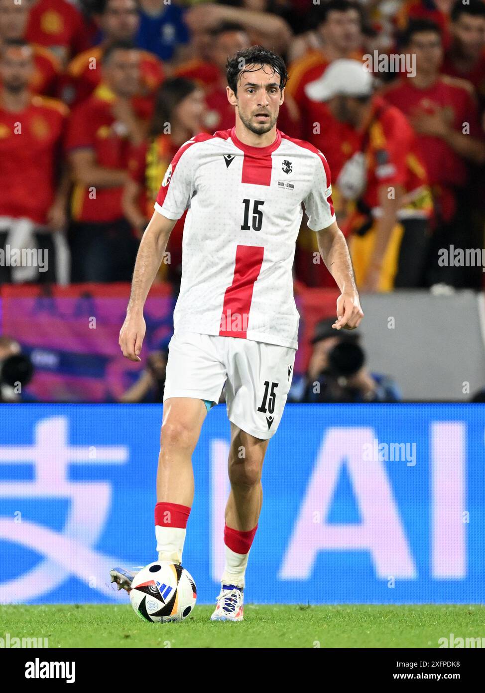 KÖLN Gvelesiani von beim Achtelfinale der UEFA EURO