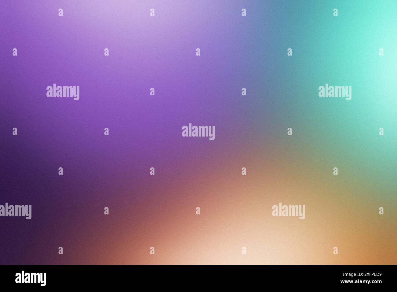 Violett-grün-gelber abstrakter Verlaufshintergrund, unscharfer Textureffekt Stockfoto