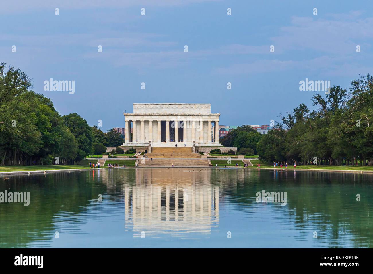 Das Abraham Lincoln Memorial Building Stockfoto