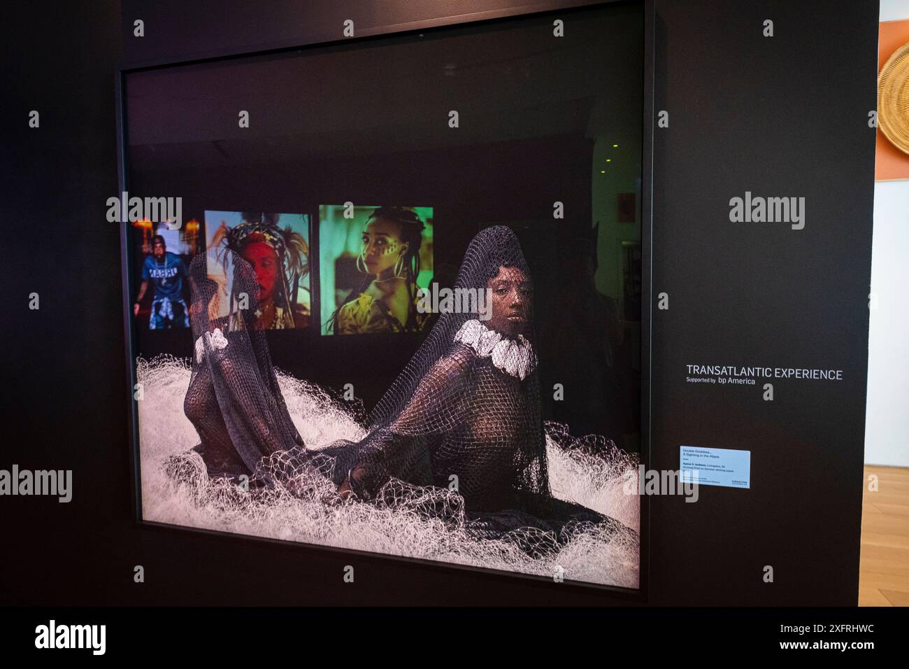 Ausstellung im neuen International African American Museum in Charleston, South Carolina, USA Stockfoto