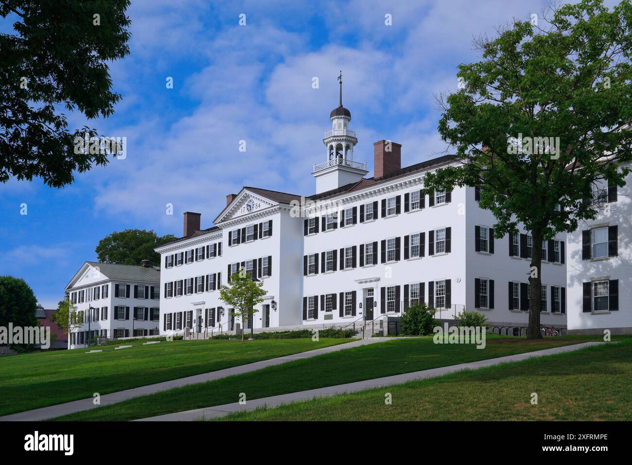 Dartmouth College, Ivy League Universität aus der Kolonialzeit Stockfoto
