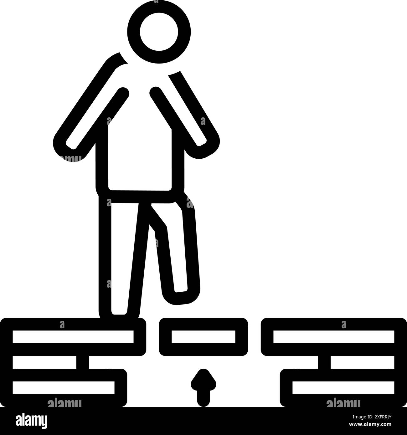 Symbol für Support, Regress Stock Vektor