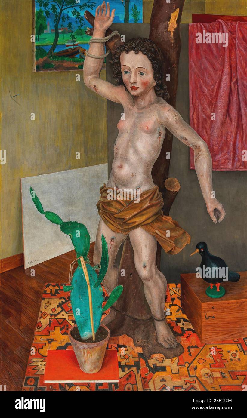 Rudolf Wacker - Stillleben bei St. Sebastian - 1927 Stockfoto
