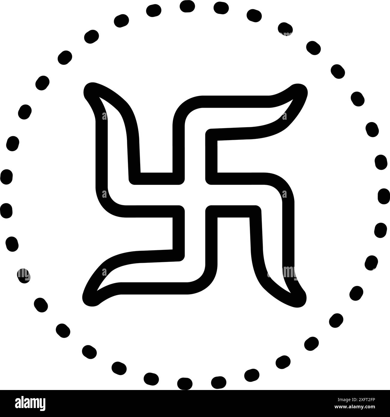 Symbol für hindu, ethnische Herkunft Stock Vektor Symbol für hindu, ethnische Herkunft Stock Vektor