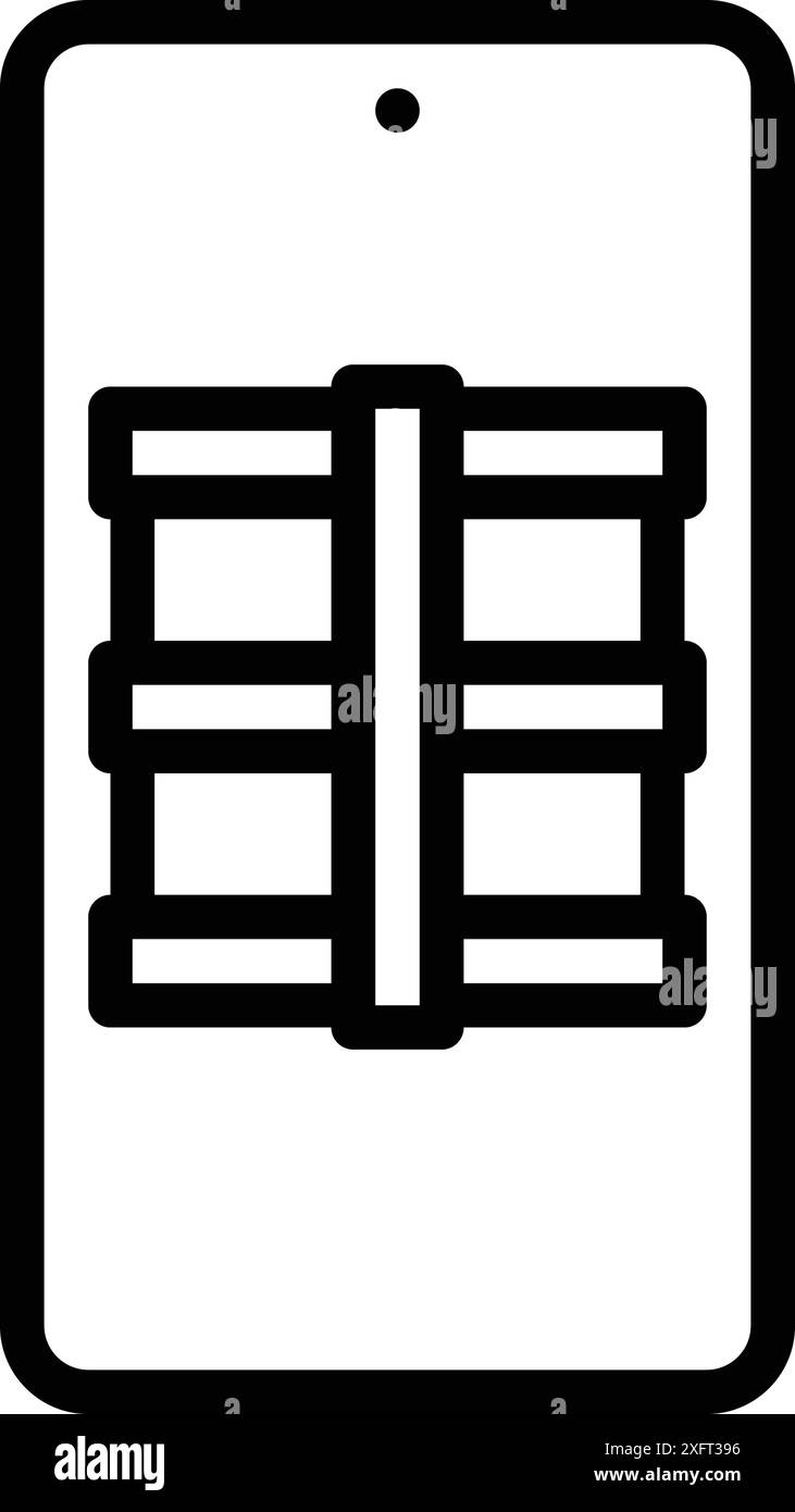 Symbol für Merchandise, Business Stock Vektor