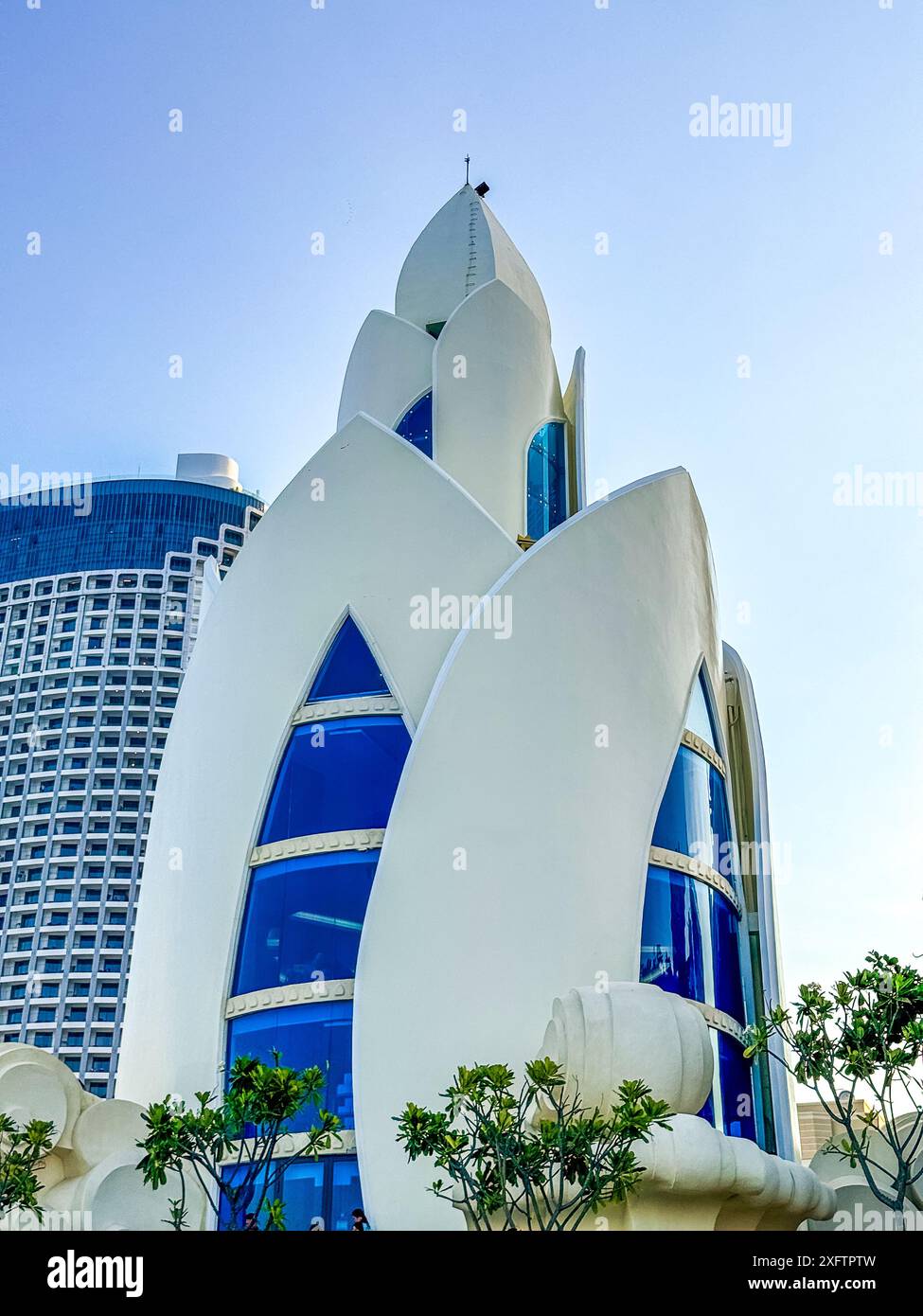 Tram huong Tower, Denkmal in Nha Trang, Vietnam Stockfoto