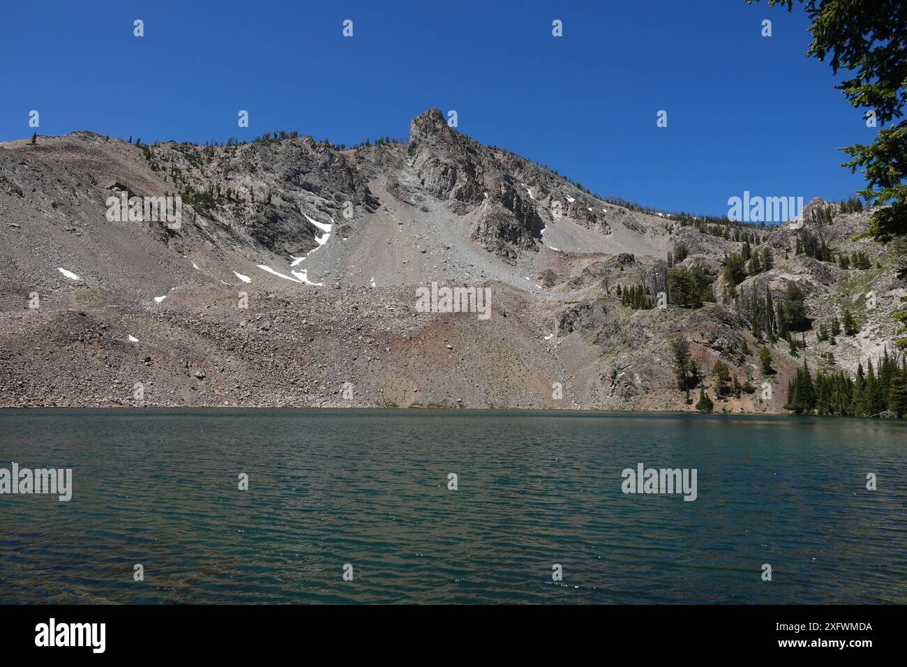 Baker Lake, Idaho Stockfoto