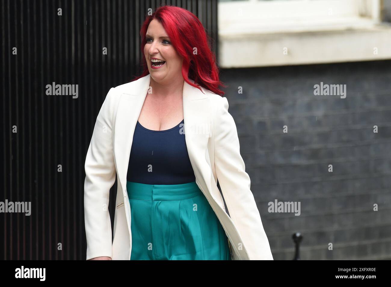 London, Großbritannien. Juli 2024. Downing Street London 5. Juli 2024. Louise Haigh kommt in der Downing Street Credit: MARTIN DALTON/Alamy Live News Stockfoto