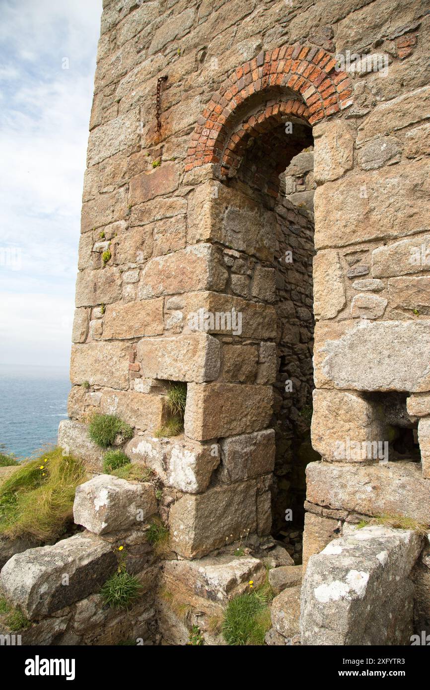 Botallack Zinnmine Stockfoto