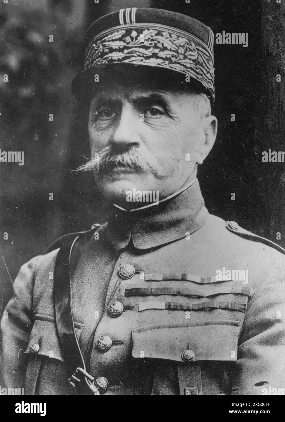 FERDINAND FOCH (1851–1929) französischer Armeekommandant um 1914 Stockfoto