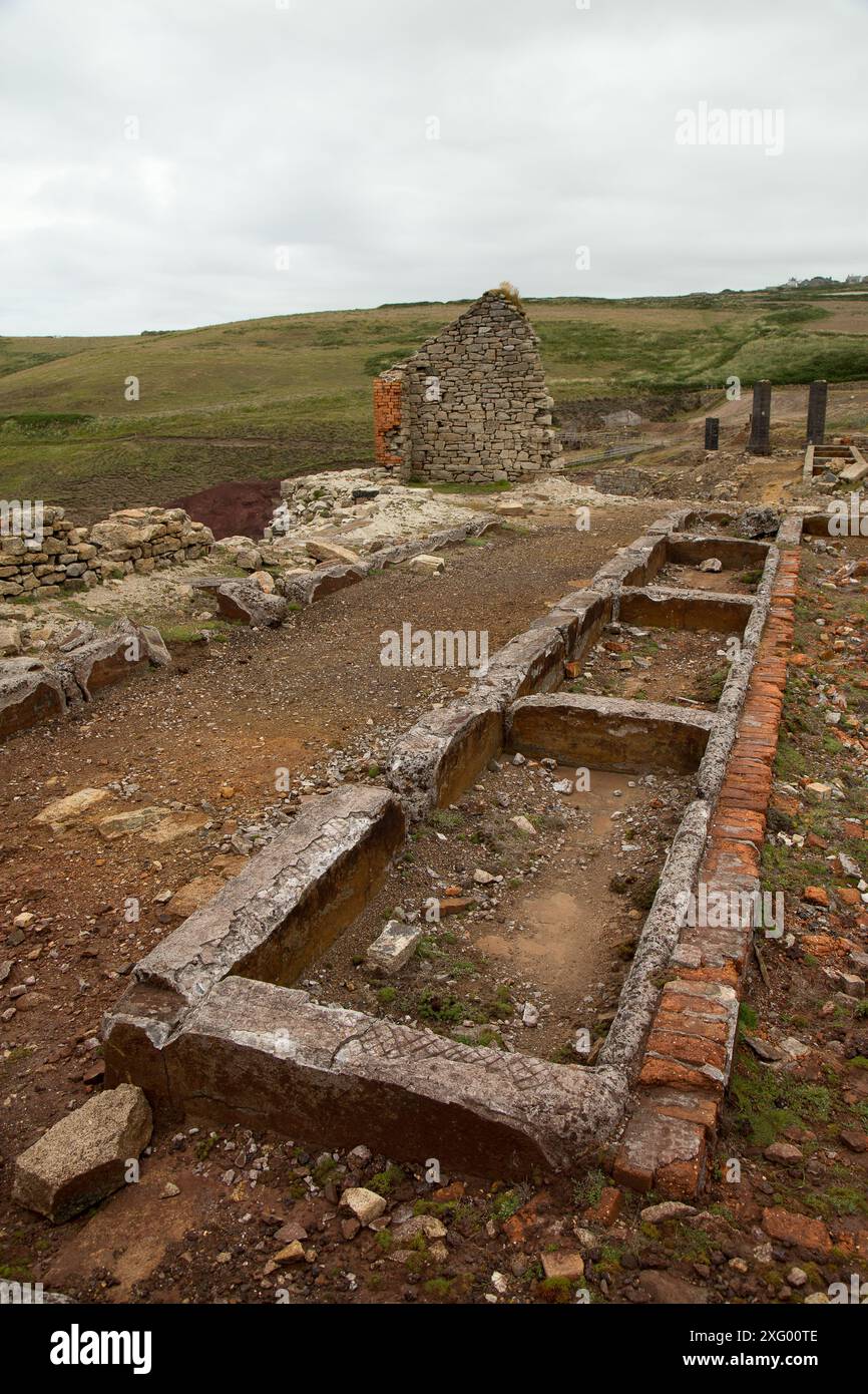 Levant-Zinnmine Stockfoto