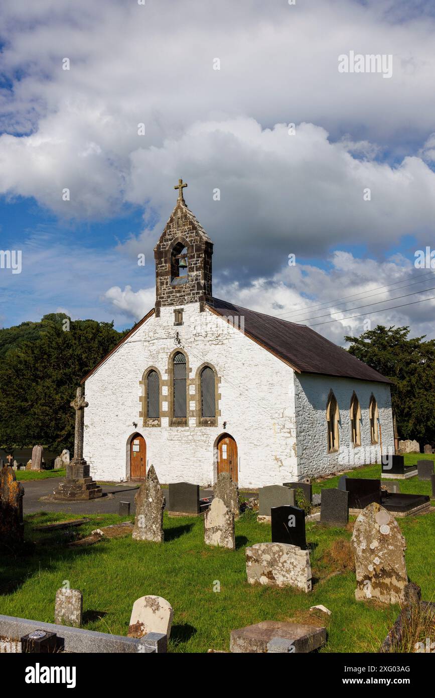 Church of St Michael in Talley Abbey, Llandovery, Wales, Großbritannien Stockfoto