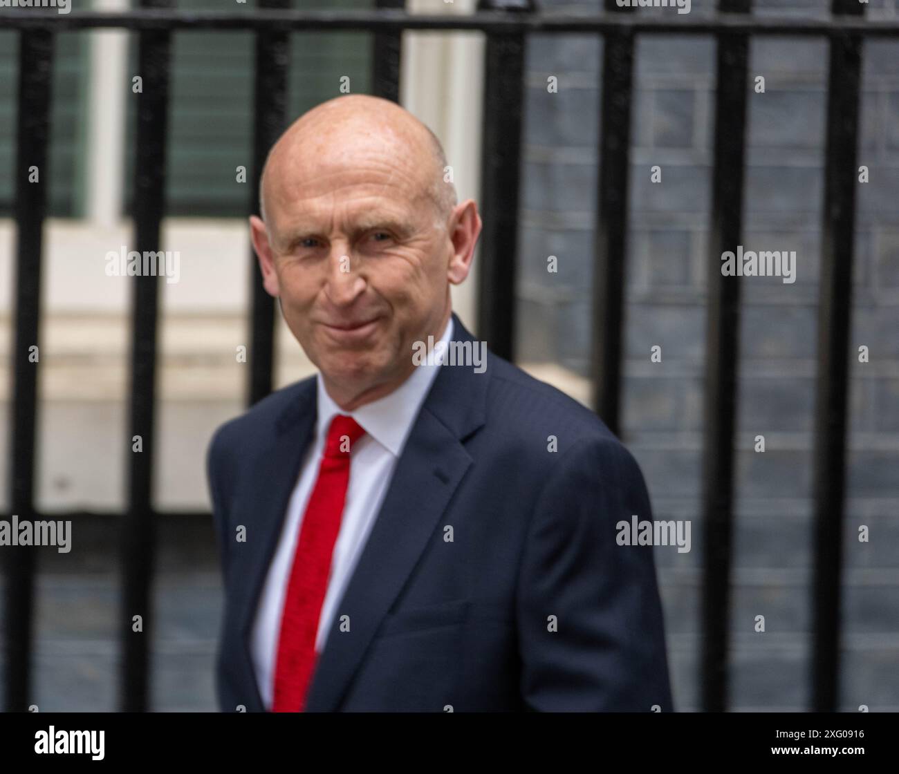 London, Großbritannien. Mitglieder des neuen Labour-Kabinetts in der Downing Street London, britischer Verteidigungsminister John Healey, Credit: Ian Davidson/Alamy Live News Stockfoto