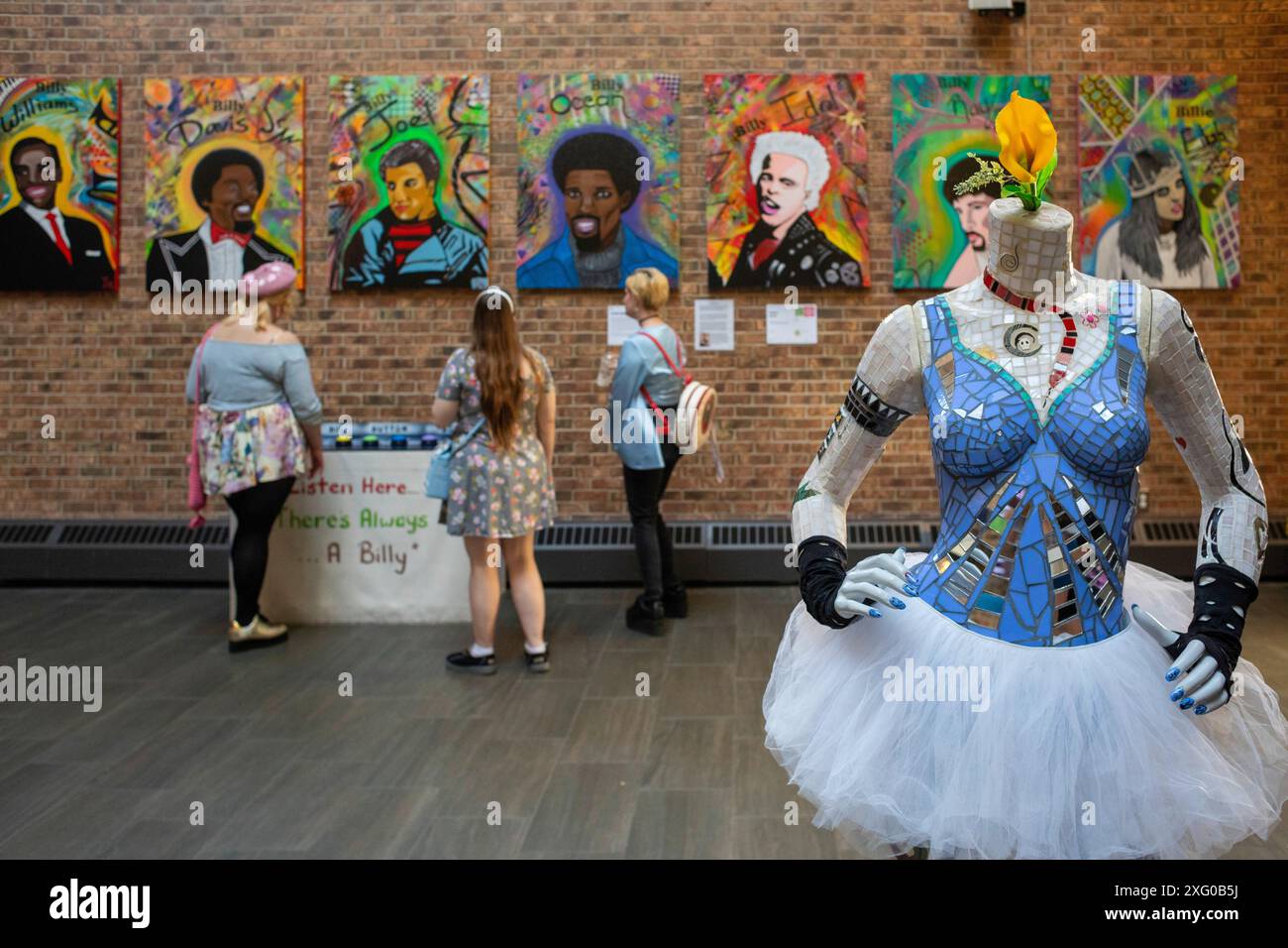 Grand Rapids, Michigan - der ArtPrize-Wettbewerb. Die jährlich stattfindende Kunstausstellung und Kulturveranstaltung zeigt mehr als tausend Kunstwerke in fast 200 Ven Stockfoto