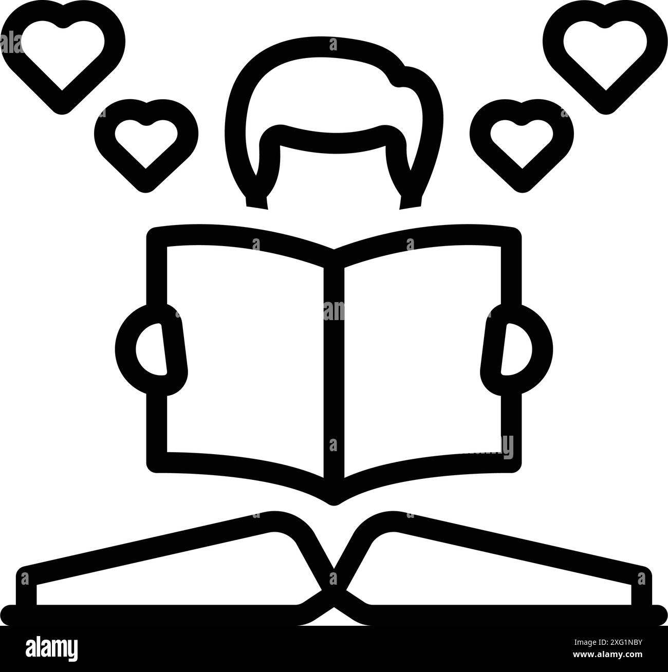 Symbol für Lernbereitschaft, Bereitschaft Stock Vektor