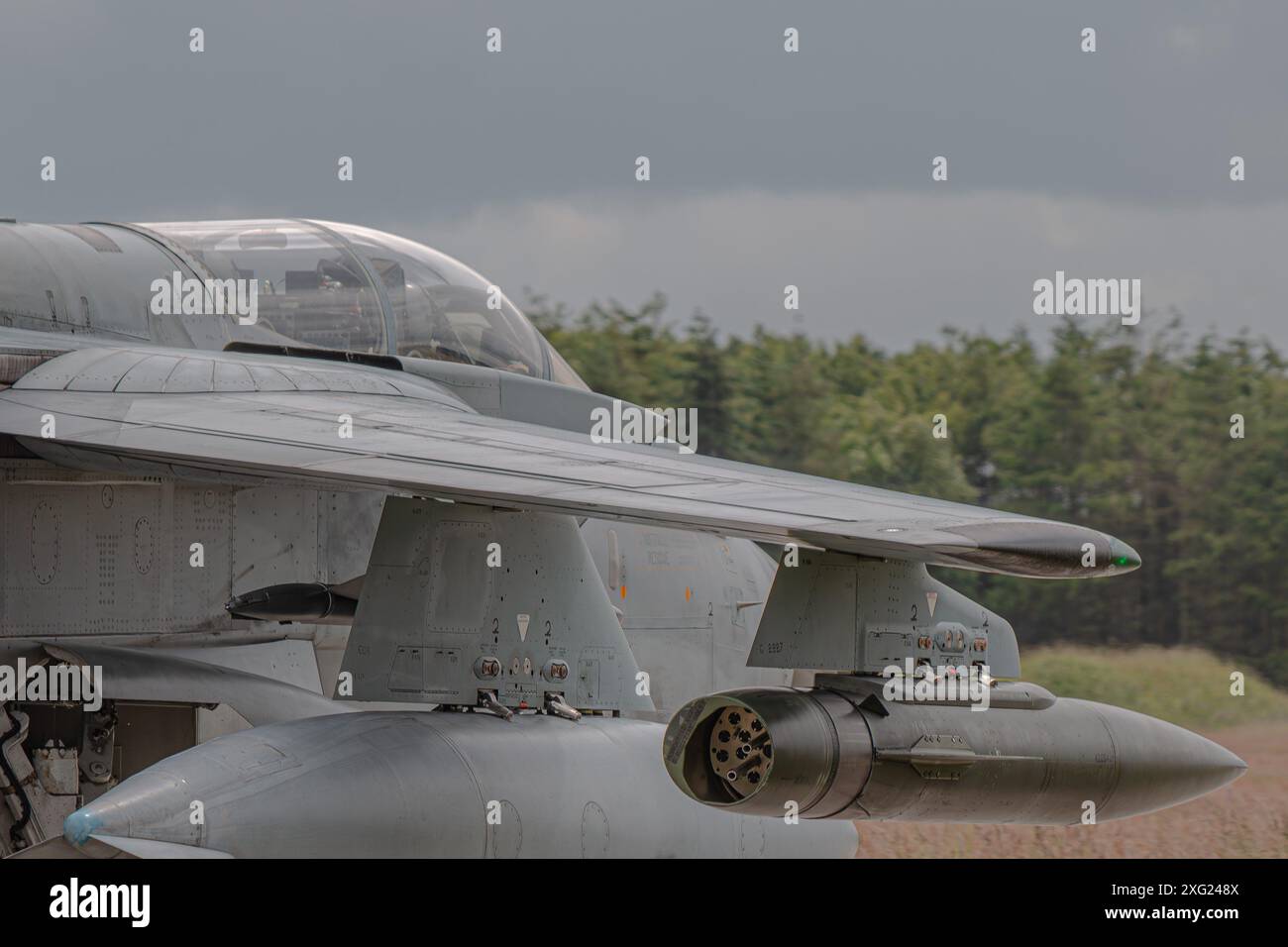 Bundeswehr NATO Deutsche Luftwaffe Tornado GR4 während eines NATO-Manövers in Deutschland Stockfoto