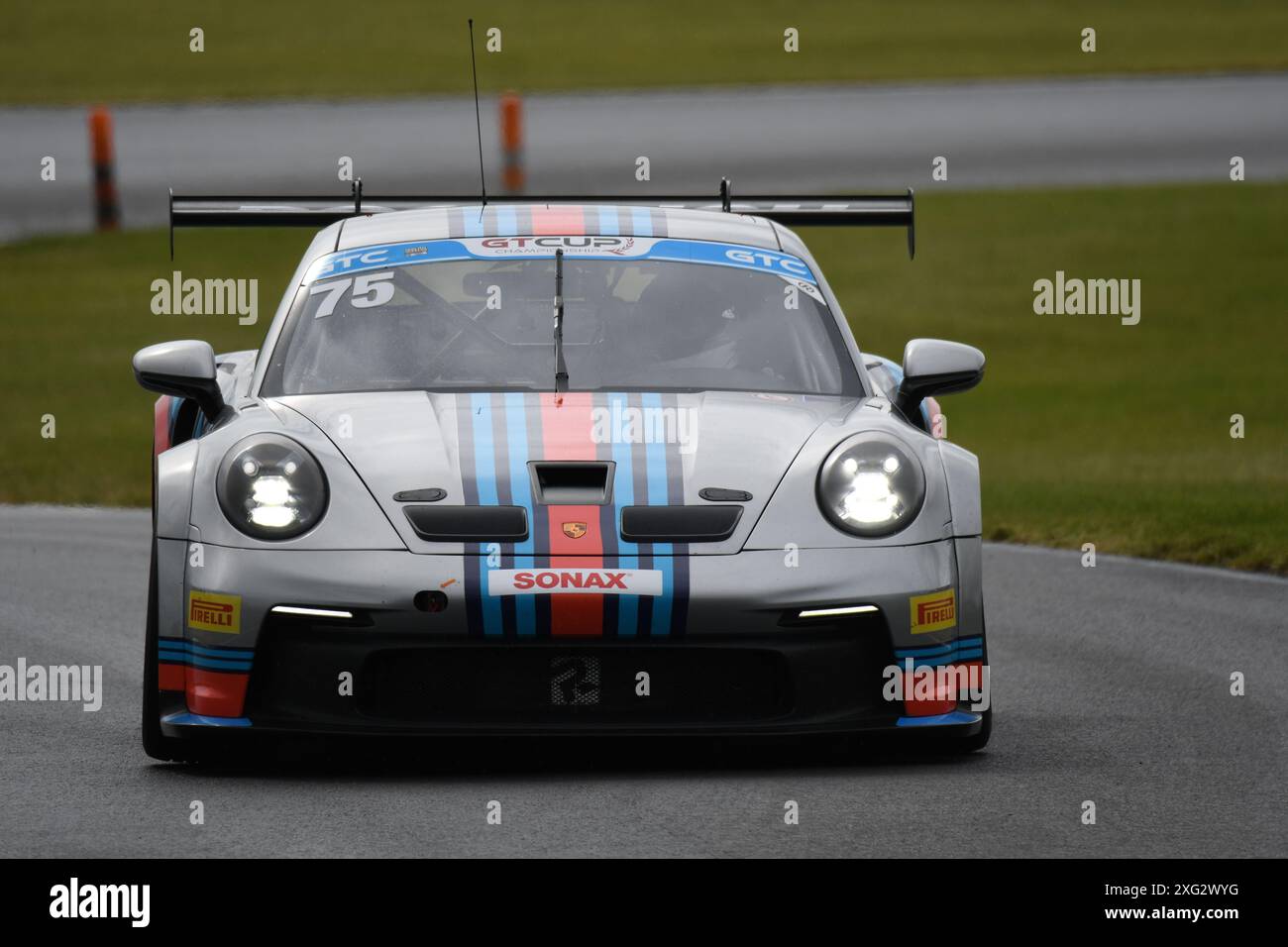 Keith Bush im Team Parker Racings Porsche 911 GT3 Cup Stockfoto