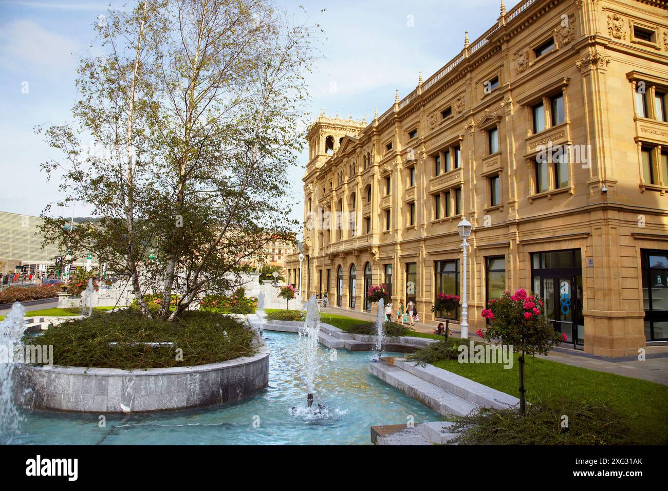 Teatro Victoria Eugenia Theater, Donostia, Gipuzkoa, San Sebastian, Baskenland, Spanien Stockfoto