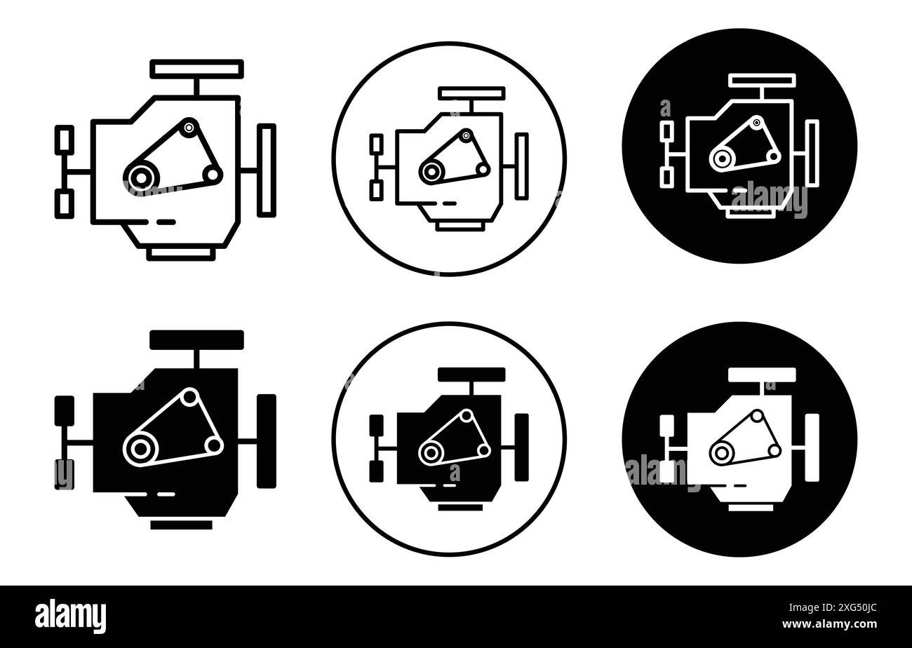 Vektor-Logo-Set-Sammlung für die Web-App-benutzeroberfläche Stock Vektor