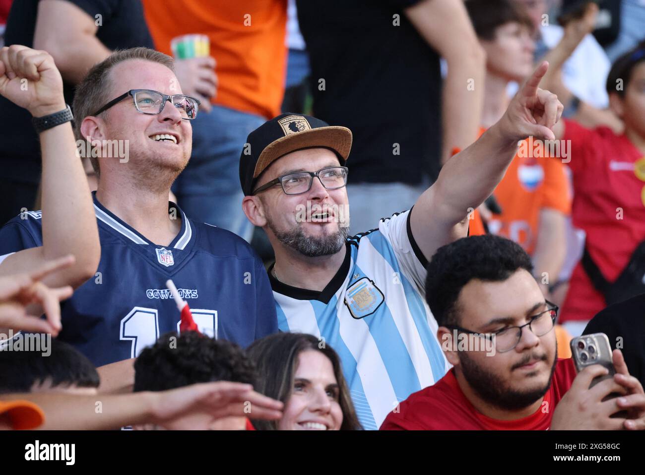 Berlin, Deutschland, 6. Juli 2024. Argentinien T-Shirt während des Spiels zwischen den Niederlanden und Türkiye. Uefa Euro 2024 Deutschland. Achtelrunde. Quelle: Fabideciria/Alamy Live News Stockfoto