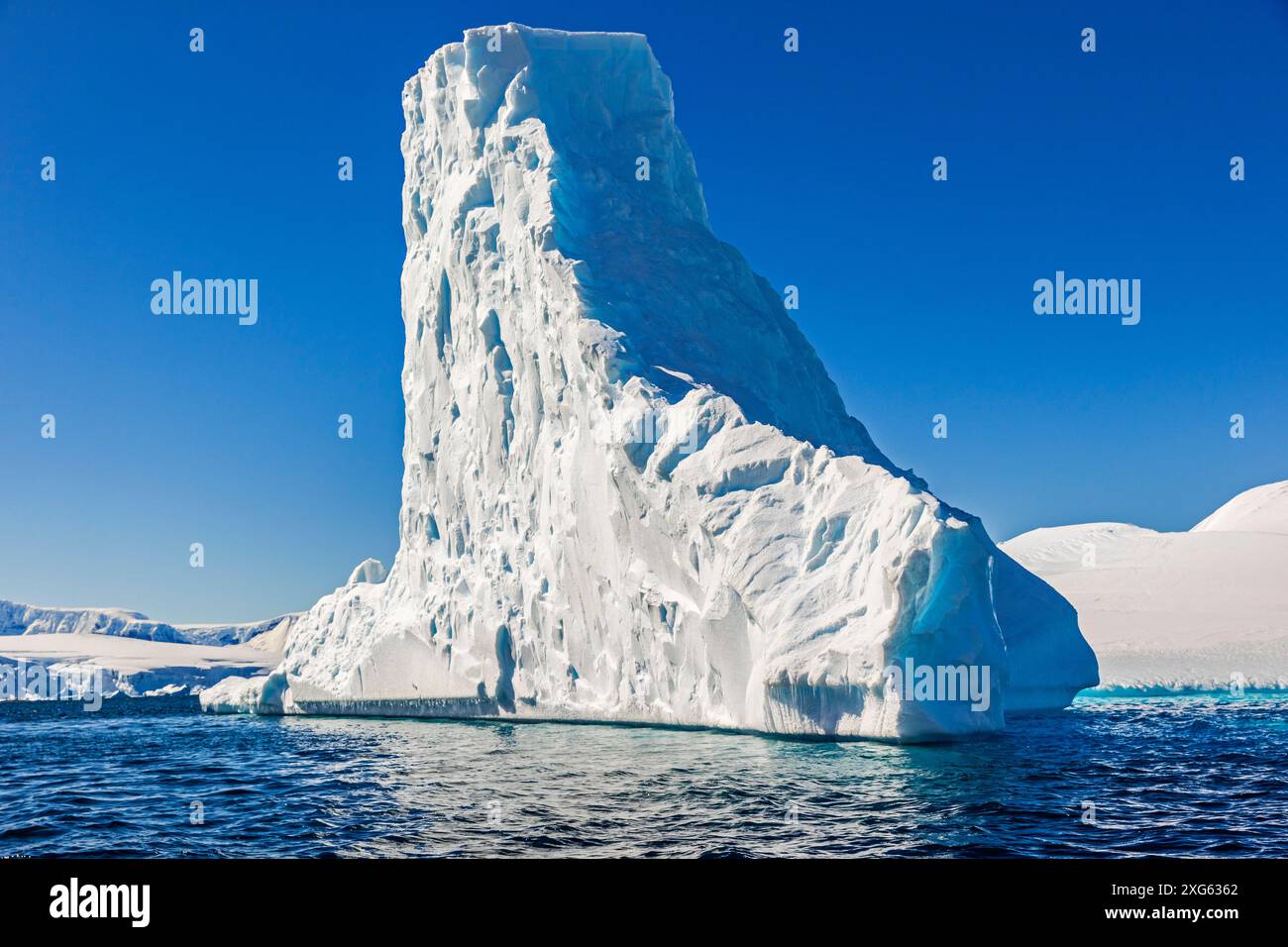 Eisformationen, Melchior Island, Antarktis, Sonntag, 19. November, 2023. Foto: David Rowland / One-Image.com Stockfoto