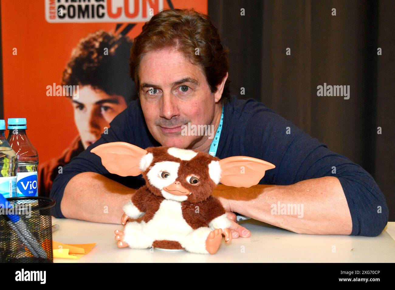 Zach Galligan auf der German Film Comic Con Babelsberg im Filmpark Babelsberg. Potsdam, 06.07.2024 *** Zach Galligan auf der German Film Comic Con Babelsberg im Filmpark Babelsberg Potsdam, 06 07 2024 Foto:Xn.xKubelkax/xFuturexImagex Comic con 4736 Stockfoto